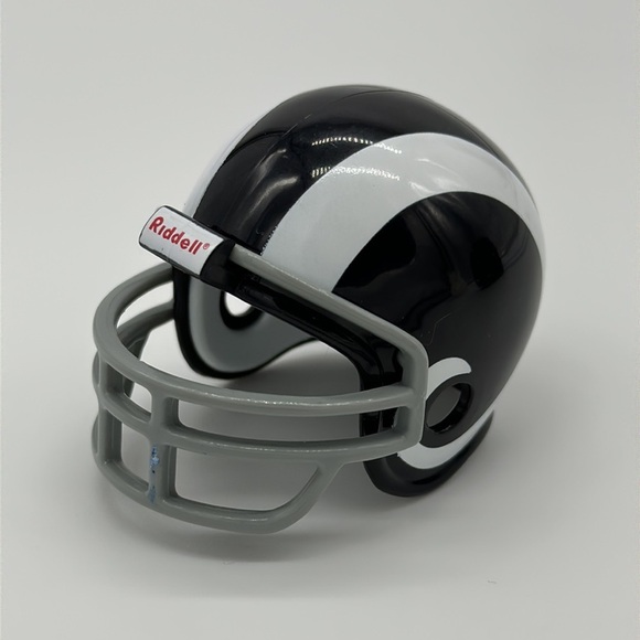 Los Angeles Rams NFL Vintage Pocket Pro Mini Riddell Football Helmet - Picture 3 of 6